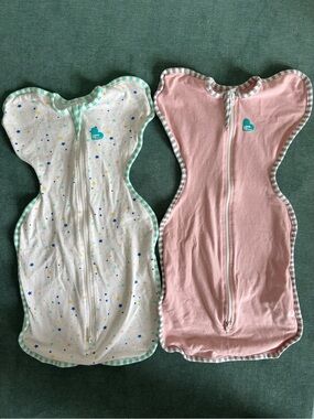 Love to Dream Arms Up Swaddle, bundle of 2 size newborn swaddles